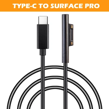 1.8 m Tip C USB la Conector de Suprafață 15V PD Alimentare Adaptor Încărcător Cablu de Încărcare Pentru Laptop/Pro 6 5 4 3 3858