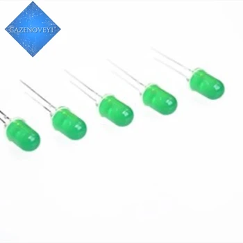 100buc/lot Verde diode emițătoare de lumină Verde Verde rândul său, led-uri de 3mm 1848