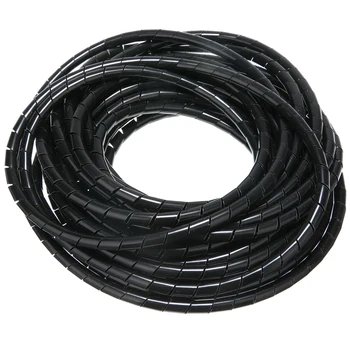 10M 8mm Spirală de Sârmă de Cablu Tubul Folie de Polietilenă Furtun Spiralat de Protecție a Gestiona Cablul de Imprimantă 3D Accesorii pentru Computer Mașini 2662