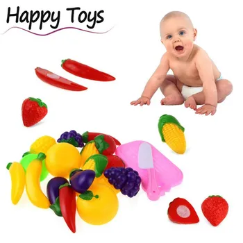 11PC Tăiere de Fructe de Legume Pretind Joacă pentru Copii, Copil Jucărie de Învățământ Z727 4873