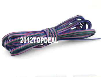 1M -100M de Cablu de Extensie de Linie pentru 5050 RGBW RGBWW Benzi cu LED-uri 5pin Cablul de Sârmă 187