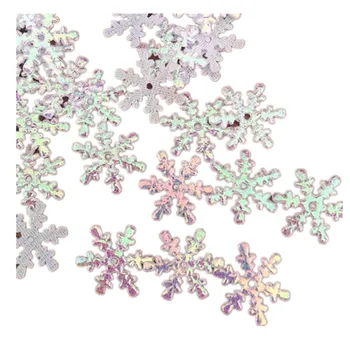 2-3cm Decorațiuni pentru Bradul de Crăciun Fulgi de zăpadă din Plastic Alb de Zăpadă Artificială Decoratiuni de Craciun Pentru Casa 3826