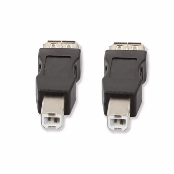 2 buc/lot USB 2.0 O Femeie la USB B de Imprimare de sex Masculin Adaptor Convertor 5969