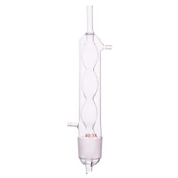 40/38 Sticlă Allihn Condensator Forma Minge Pentru 250ml Extractor Soxhlet 31699