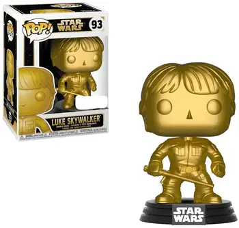 43016 FUNKO POP! Star Wars - Luke Skywalker (Metalic de Aur) - EDIȚIE SPECIALĂ