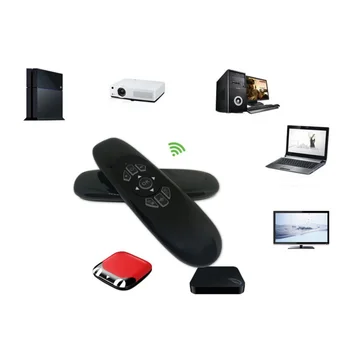 6 axe Giroscop C120 Zbor Air Mouse Wireless TV BOX Tastatura 2.4 G Reîncărcabilă Controler de la Distanță pentru Android, Linux, Windows, Mac 173552