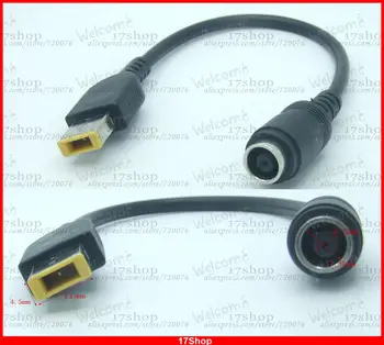 7.9 mm conector Rotund la Pătrat End Incarcator Cabluri pentru Ultrabook Lenovo Thinkpad 15cm 1515