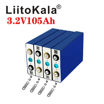 8pcs LiitoKala de mare capacitate Deep cycle Lifepo4 3.2 V 105Ah Baterie de 12v 24v 48V Acumulator Litiu-ion Baterie Reîncărcabilă 19499