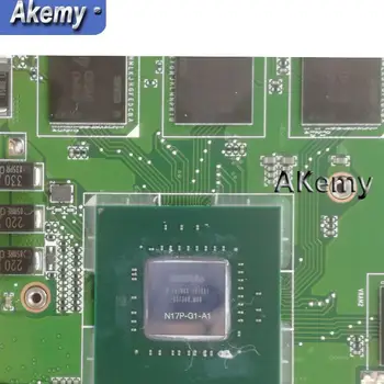 Akemy DABKLMB28A0 REV:O placa de baza pentru Laptop ASUS FX503 FX503V FX503VM Test original, placa de baza I5-7300HQ GTX1050M 5188