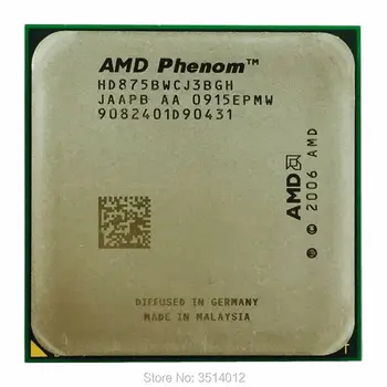 AMD Phenom X3 8750 2.4 GHz Trei-Core CPU Procesor HD8750WCJ3BGH Socket AM2+ 753
