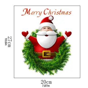 Crăciun Fericit, Moș Crăciun Autocolant Rezistent La Apa Eticheta De Etanșare Windows Fulg De Nea Autocolant De Perete Craciun Decor Consumabile Partid 3854