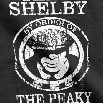 Echipa Amuzant Șepci T Camasa Pentru Barbati Shelby Cillian Murphy Designer De Haine Să Te Îmbraci În Negru De Bumbac Gât T-Shirt 2441