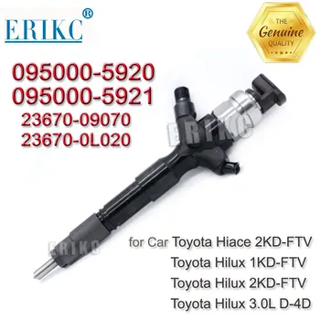 ERIKC 0950005920 Injectoare Diesel 095000-5920 Auto de Injecție de Combustibil 23670-09070 de Injecție de Combustibil 095000-59219X pentru Toyota 6336