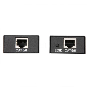 Extender HDMI 1080P TX/RX 60M CAT6 RJ45 Ethernet Suport de Cablu HDMI 3D pentru HDTV, DVD Player 33943