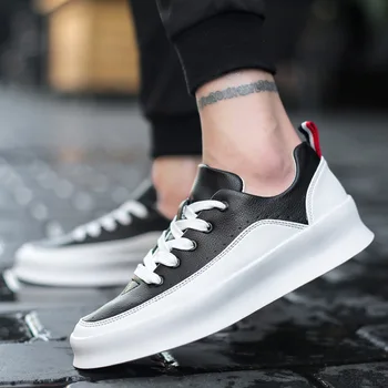 Hip hop street fashion barbati pantofi casual marca superstar adidași alb-negru de sex masculin pantofi de mers pe jos non-alunecare pantofi respirabil 1143