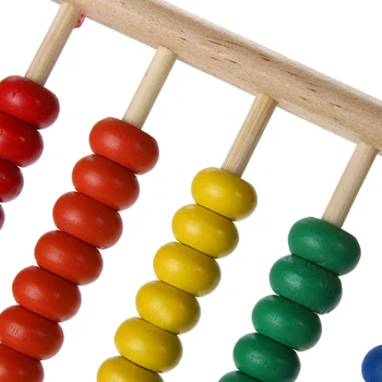 Mini Abac Din Lemn Pentru Copii Matematica Devreme Jucărie De Învățare De Numărare Numere Calcularea Margele Abacus Montessori Jucărie De Învățământ 34455