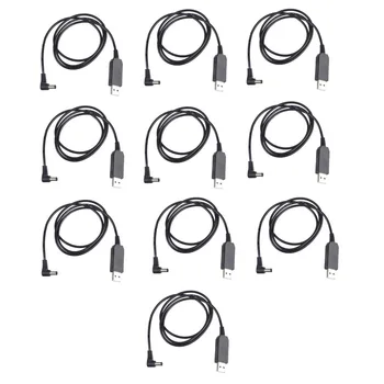 Multe 10buc 1m Cablu de Încărcare USB Cablul de Sârmă pentru Baofeng Pofung BF-UV5R UV-5R UV5RA UV5RB UV5RE Două Fel de Radio Walkie Talkie 6873
