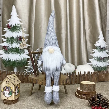 Non-țesute Tesatura Gnome Crăciun Moș Crăciun Ornament Prezenta Cafe Acasă Mall Păpușă Jucărie Parte a Propunerii Decor de Vacanță 1040