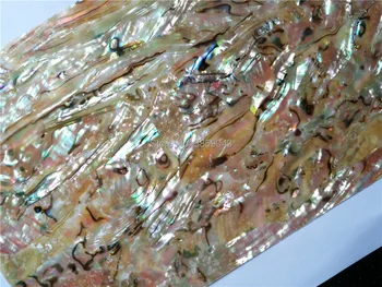 Noua Zeelandă scoica paua shell mama de perla foaie laminat pentru instrument muzical și încrustații de lemn 10buc/lot de 0,5 mm grosime 690