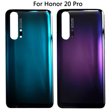 Pentru Huawei Honor 20 Pro Capac Baterie Nou Pentru Onoarea De 20 De Pro Locuințe Cazul Ușa Din Spate A Capacului Din Spate Panou Cu Autocolant 118