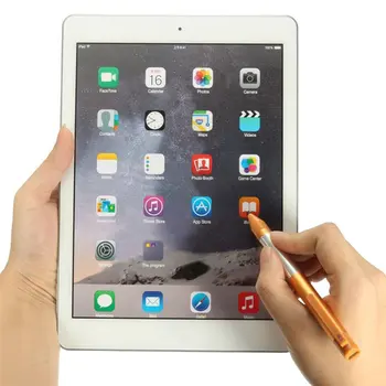 Silicon moale Portabil Dimensiune Mutilfuctional Ecran Touch Pen Capacitiv Stylus Pix Potrivit pentru Tablete pentru iPad 4743