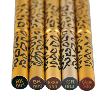 Sprânceană Creion de LUNGĂ DURATĂ UȘOR DE purtat Creion Sprancene Negru Cafea Cafea Închis Gri Maro Mare Qulity Creion Sprancene 5 Culori 11599
