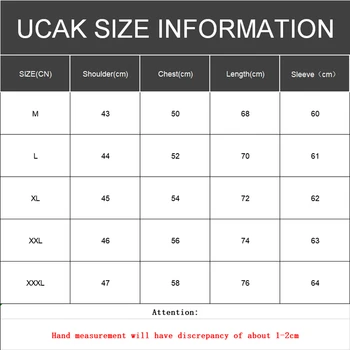 UCAK Brand din Bumbac de Culoare Solidă Guler de Turn-down Tricou Barbati Haine de Primavara Toamna Clasic Streetwear Casual T-Shirt U5293 2889