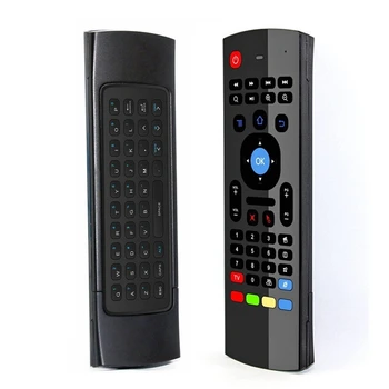 MX3 Wireless Keyboard Controller 2.4 G Telecomanda Air Mouse-ul pentru TV Box X96 Inteligent Android 7.1 X96 Mini S905W Tx3 Tvbox