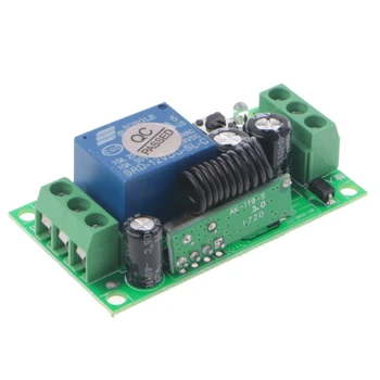 DC 12V 1CH RF Releu Wireless Remote Control System Switch Modul Receptor 315MHz B85B
