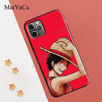 MaiYaCa One Piece Luffy Caz Pentru iPhone 12 Pro Max mini 11 Pro Max XS X XR SE 2020 6S 7 8 Plus